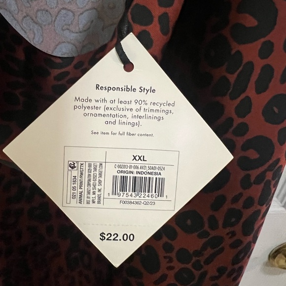 Women's Satin Tank Top - Ava & Viv™ NWT size XXL retails 22.00 - Picture 6 of 8